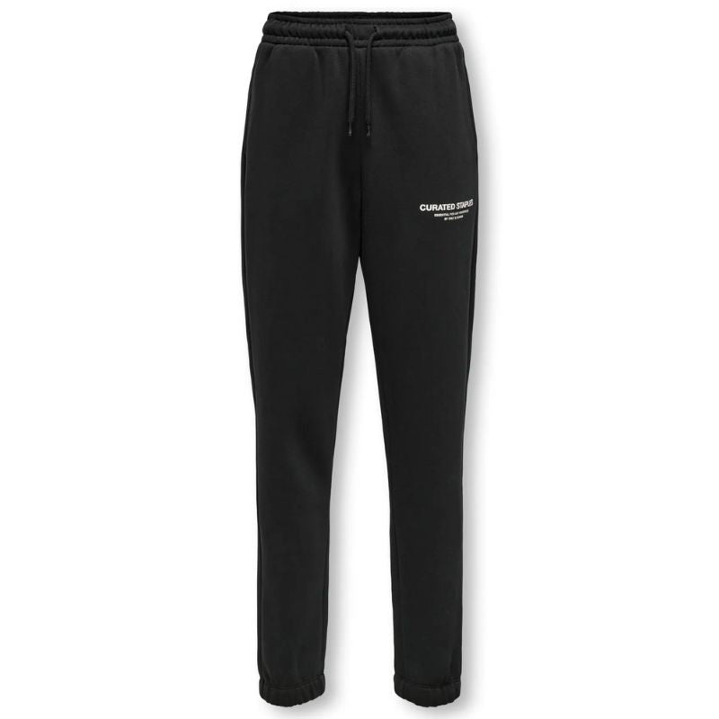 Zwarte regular fit sweatpant Curated - Capuchon Fashion