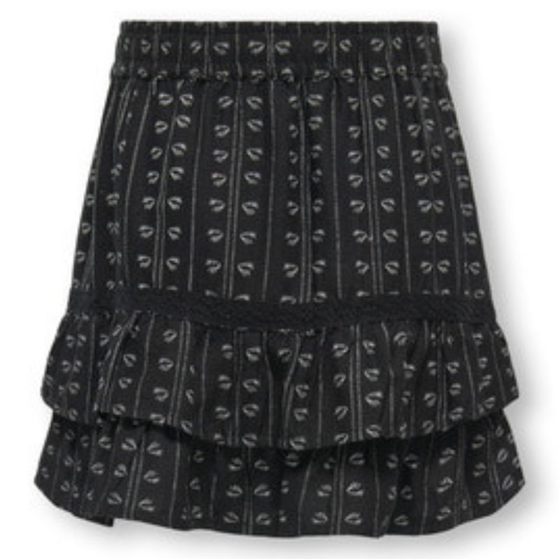 Zwarte skort Boletta - Capuchon Fashion