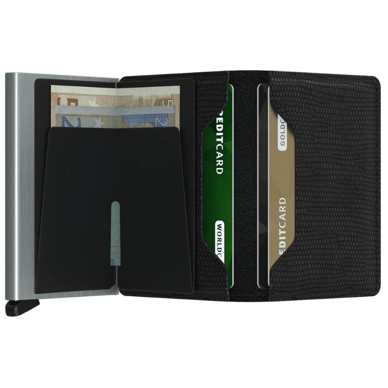 Zwarte slimwallet Rango - Capuchon Fashion