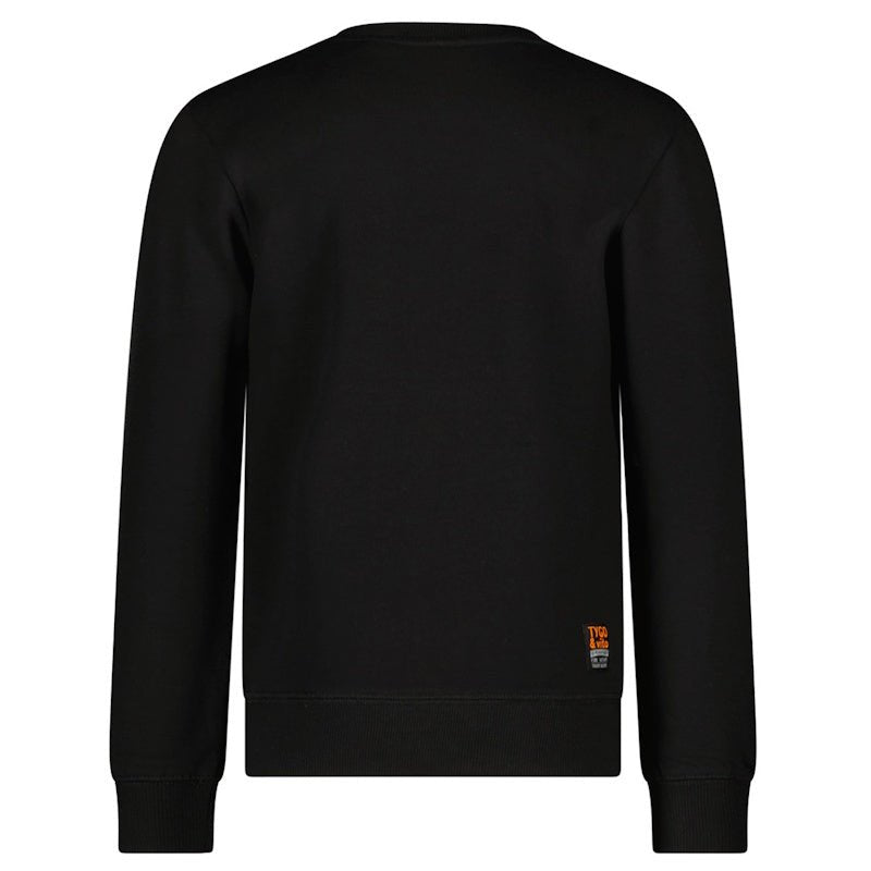 Zwarte sweater Embro - Capuchon Fashion
