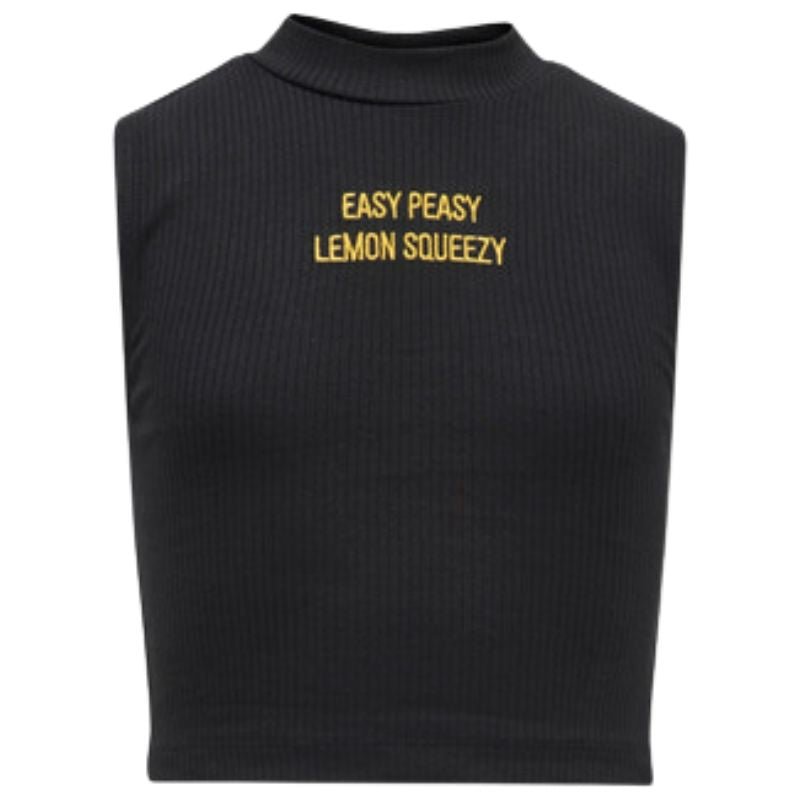Zwarte top Linea - Capuchon Fashion