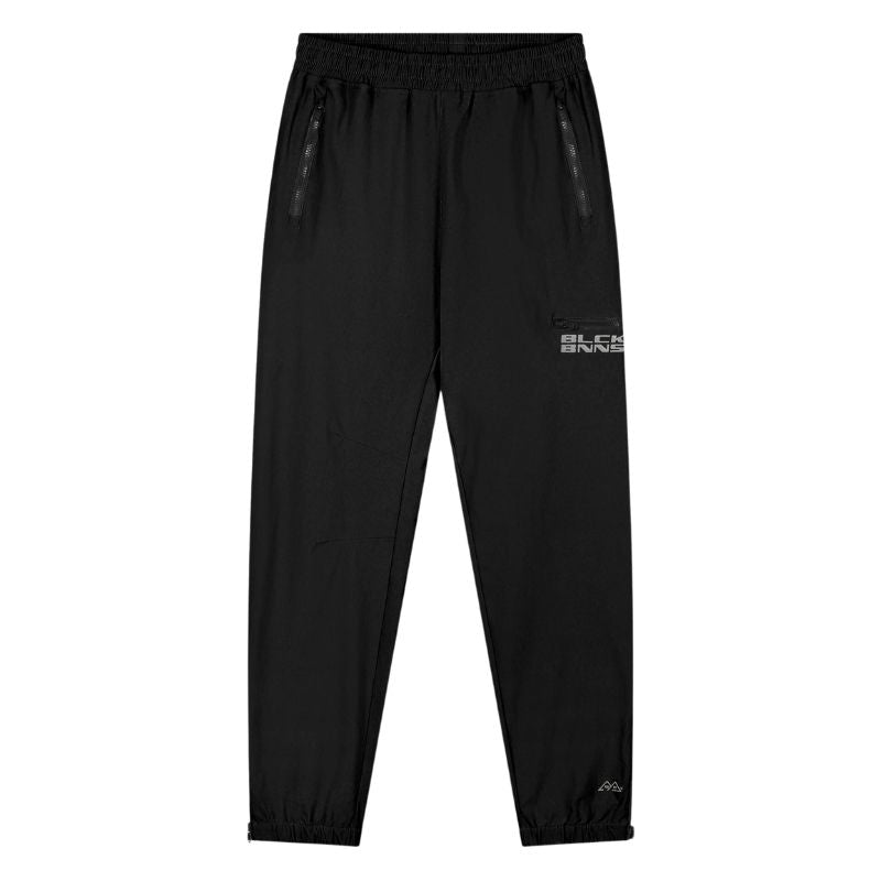 Zwarte trackpants Initial Tech - Capuchon Fashion