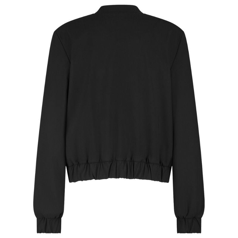 Zwarte travel jacket Benja bomber - Capuchon Fashion