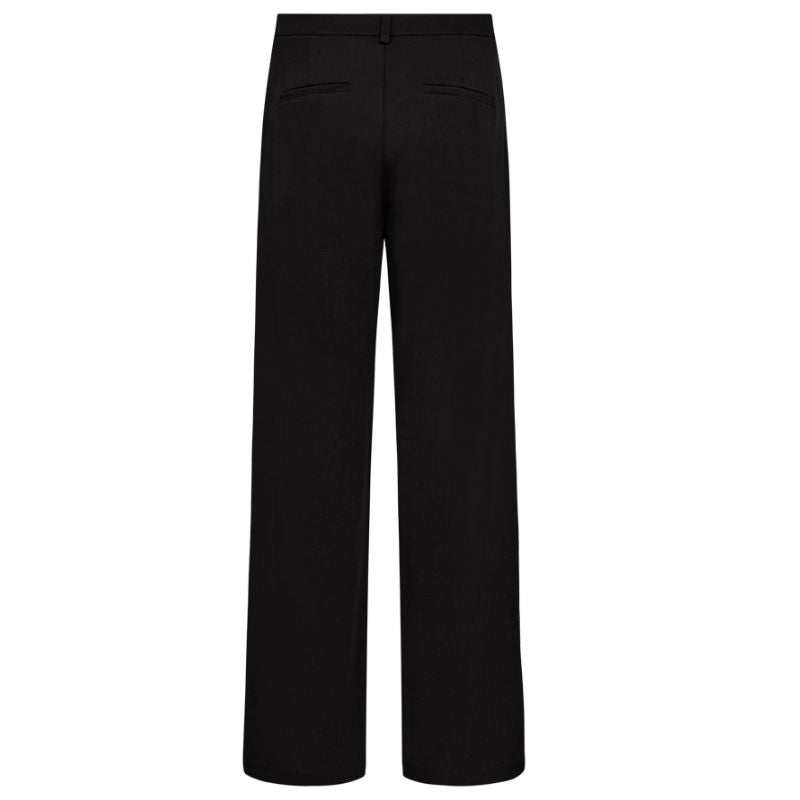 Zwarte wide leg pantalon Nanni - Capuchon Fashion