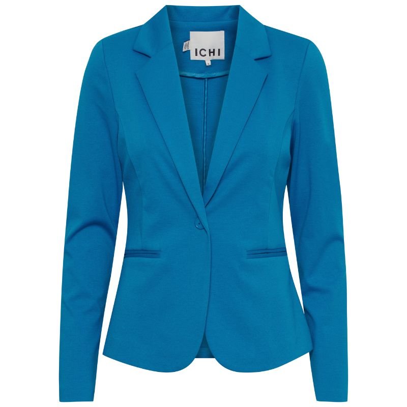 Blauwe blazer Kate - Capuchon Fashion