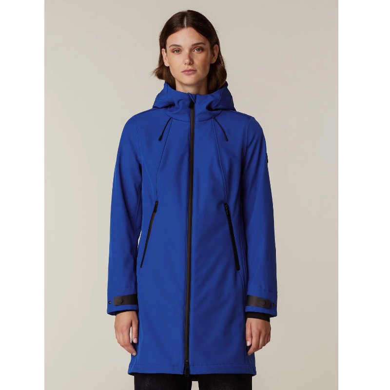 Blauwe jacket Charing Cross - Capuchon Fashion