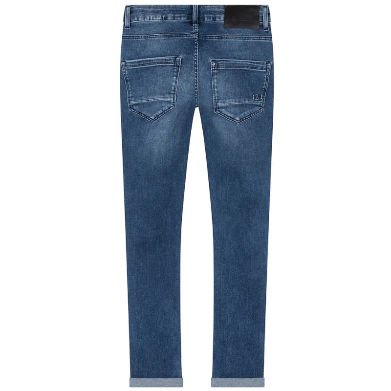 Damaged Medium Denim skinny jeans Ryan - Capuchon Fashion