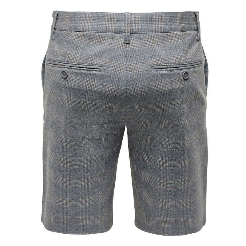 Grijze check short Mark - Capuchon Fashion