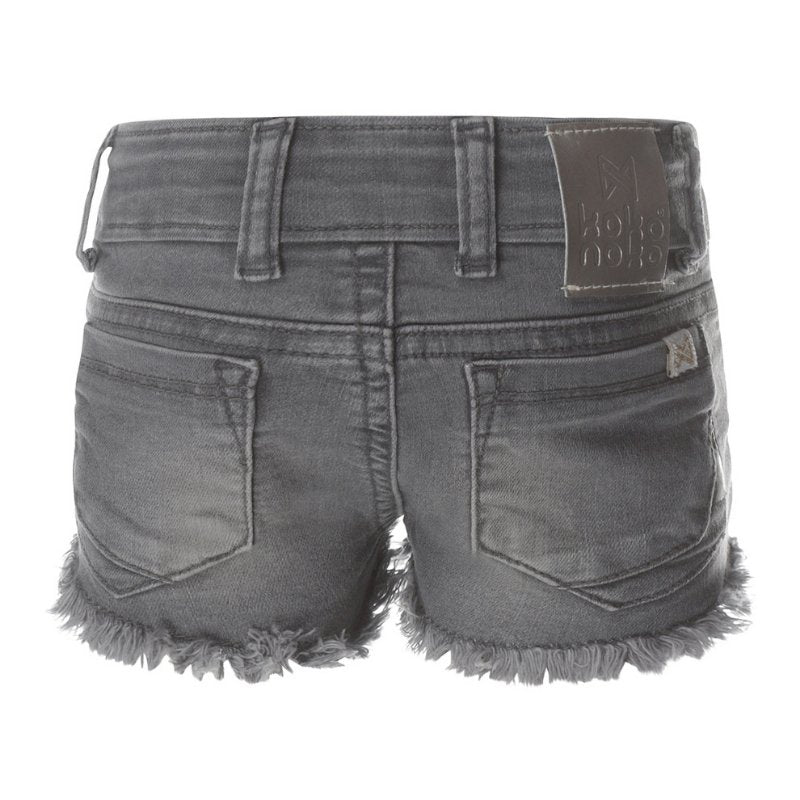 Grijze jeans short T46931 - Capuchon Fashion