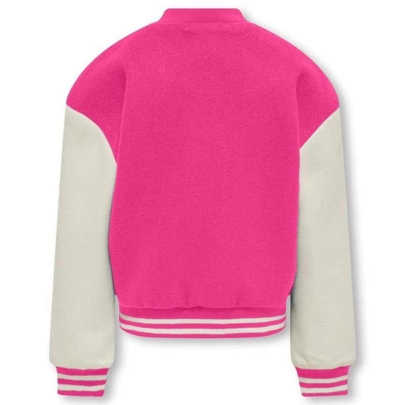 Roze bomber jacket Silja - Capuchon Fashion