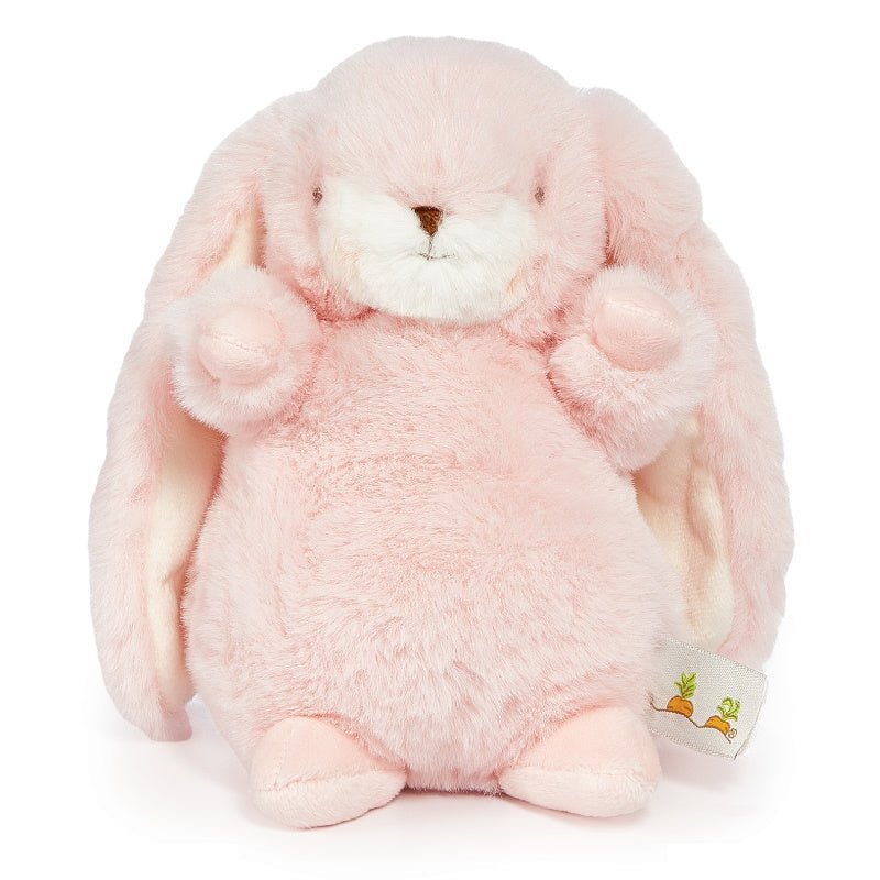 Roze knuffel Nibble Konijn klein - Capuchon Fashion