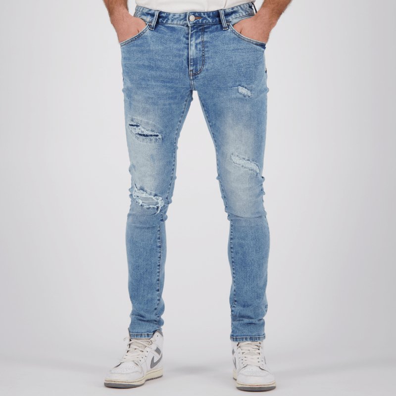 Vintage Blue jeans Jungle - Capuchon Fashion