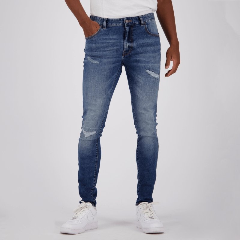 Vintage Blue jeans Jungle - Capuchon Fashion
