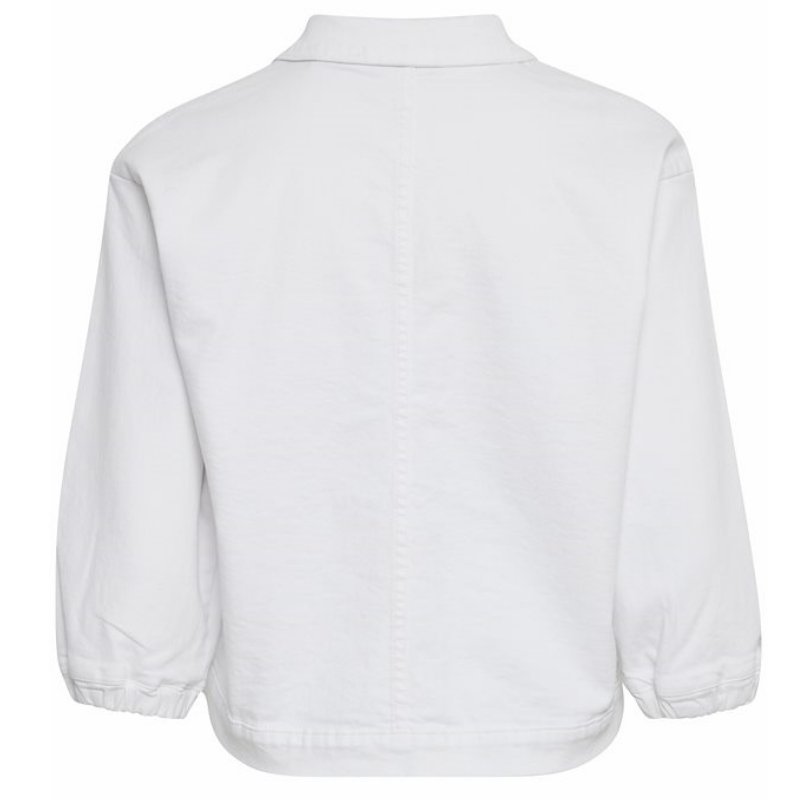 Witte jacket Ziggy - Capuchon Fashion
