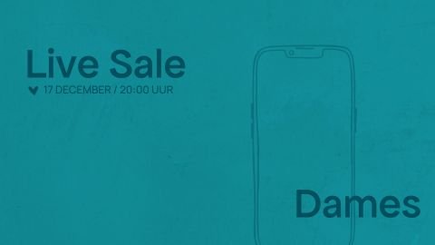 Live Sale dameskleding 17 december 20:00 uur - Capuchon Fashion