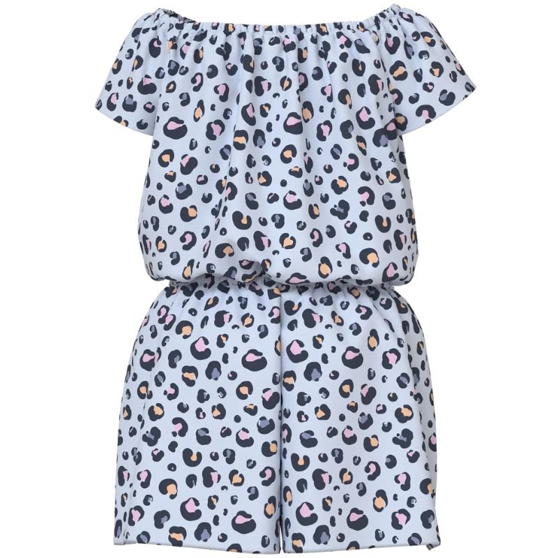 Ancient Water geprinte jumpsuit Vinaya - Capuchon Fashion