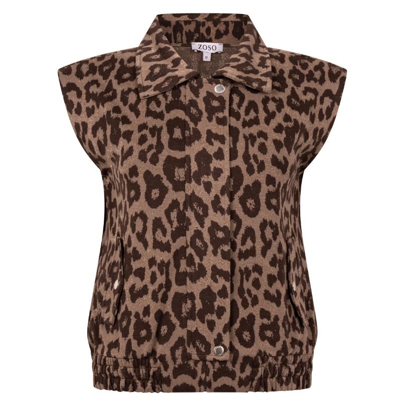 Animal fancy jacquard jacket Inuz - Capuchon Fashion