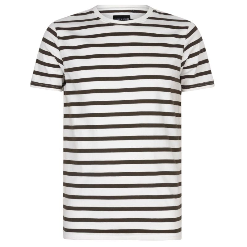 Army striped t - shirt Tim - Capuchon Fashion