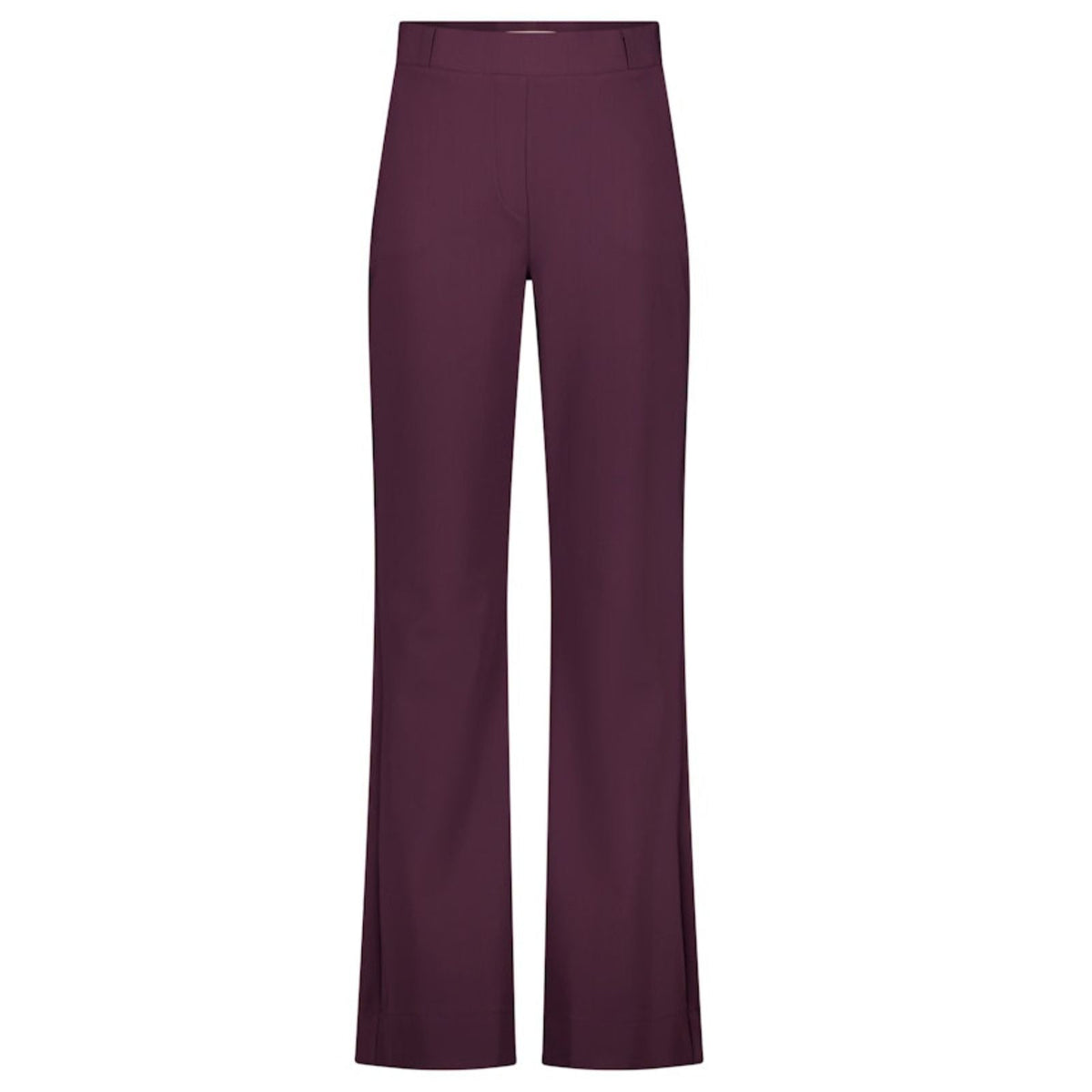 Aubergine travel trouser Flair Bonded - Capuchon Fashion