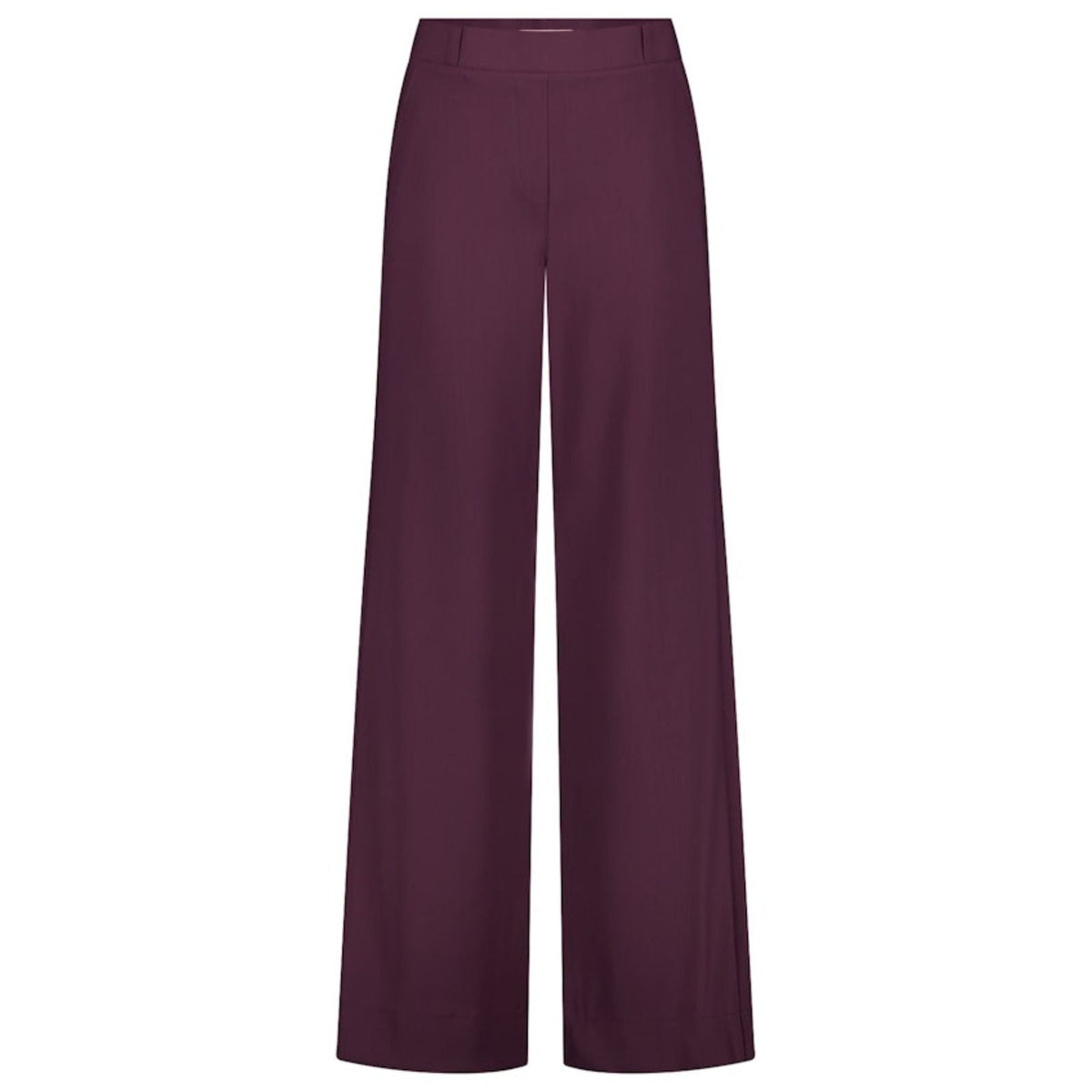 Aubergine travel trouser Lexie Bonded - Capuchon Fashion