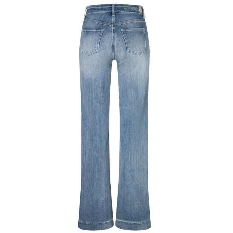 Authentic Sky Blue Wash jeans Dream Wide - Capuchon Fashion