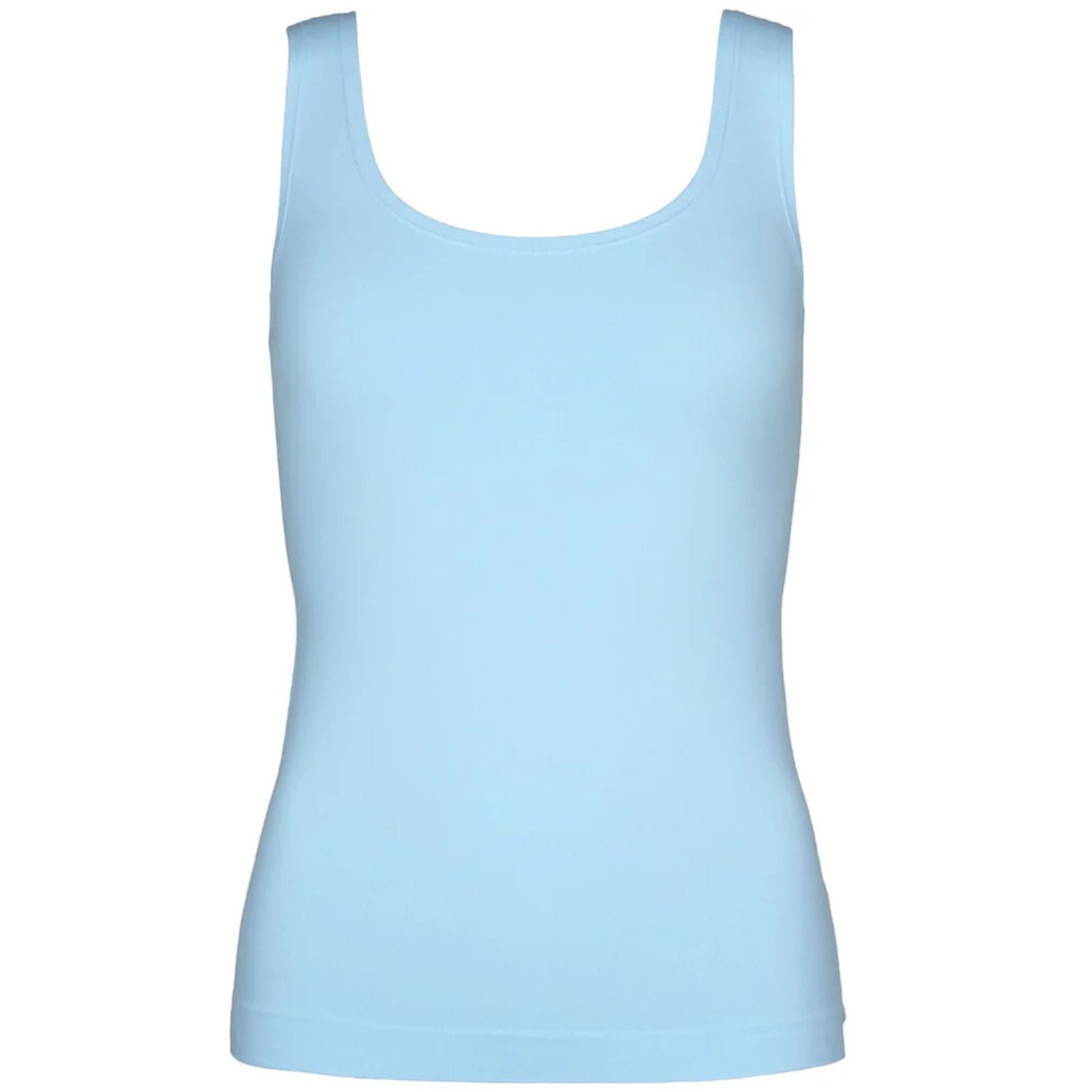 Azzurro microfiber tanktop Ellen - Capuchon Fashion
