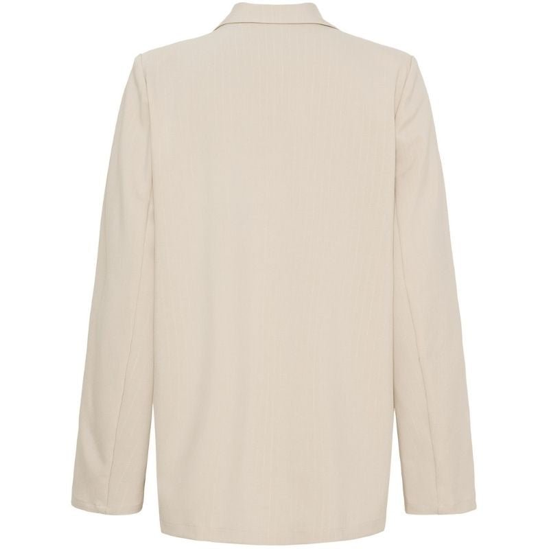 Beige double-breasted blazer Felicia - Capuchon Fashion