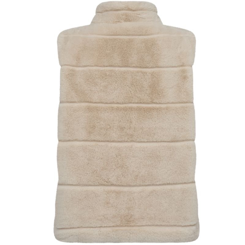 Beige gilet Foxy - Capuchon Fashion