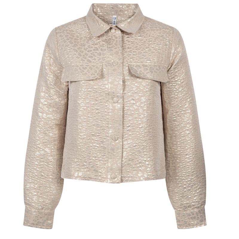 Beige jacket Femke - Capuchon Fashion