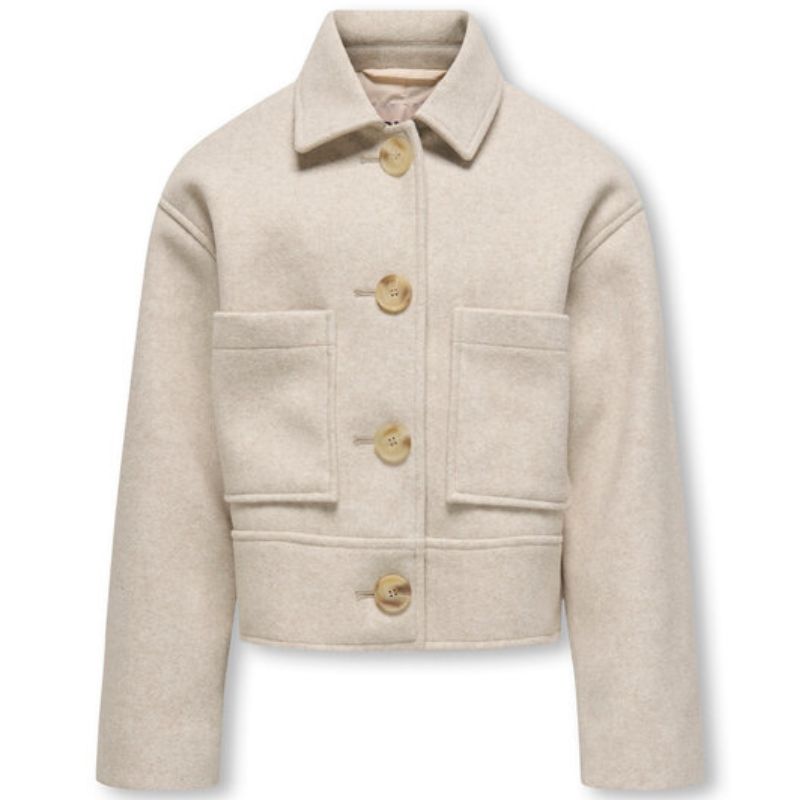 Beige jacket Freja - Capuchon Fashion