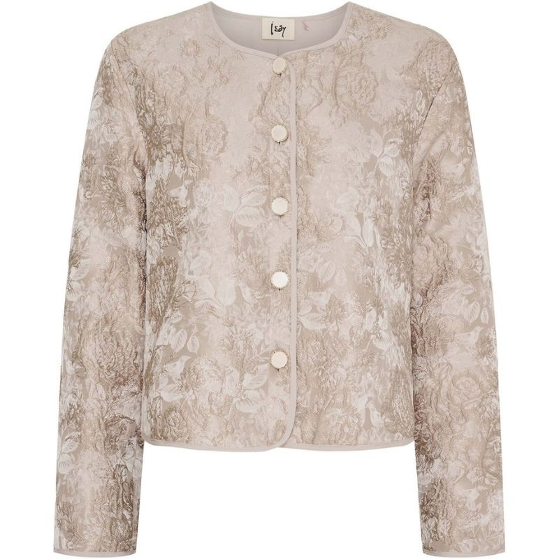 Beige jacket Johanna - Capuchon Fashion