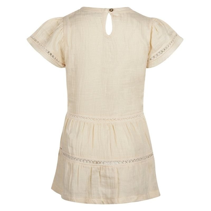 Beige jurk P54928 - Capuchon Fashion
