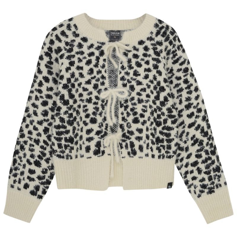 Beige knitted vest Spotty - Capuchon Fashion