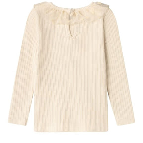 Beige longsleeve Najas - Capuchon Fashion