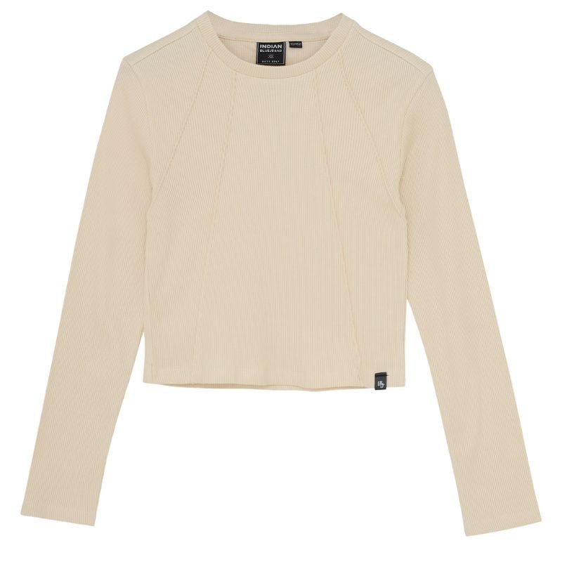 Beige longsleeve Sport - Capuchon Fashion