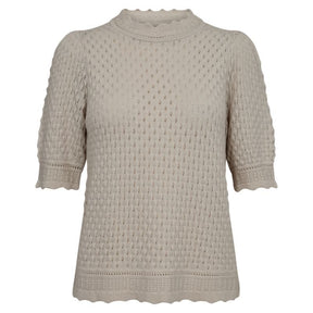 Beige pullover Gina - Capuchon Fashion