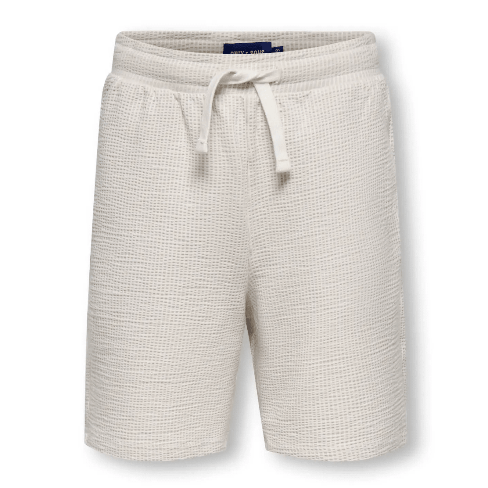 Beige relaxed fit short Kian Life - Capuchon Fashion