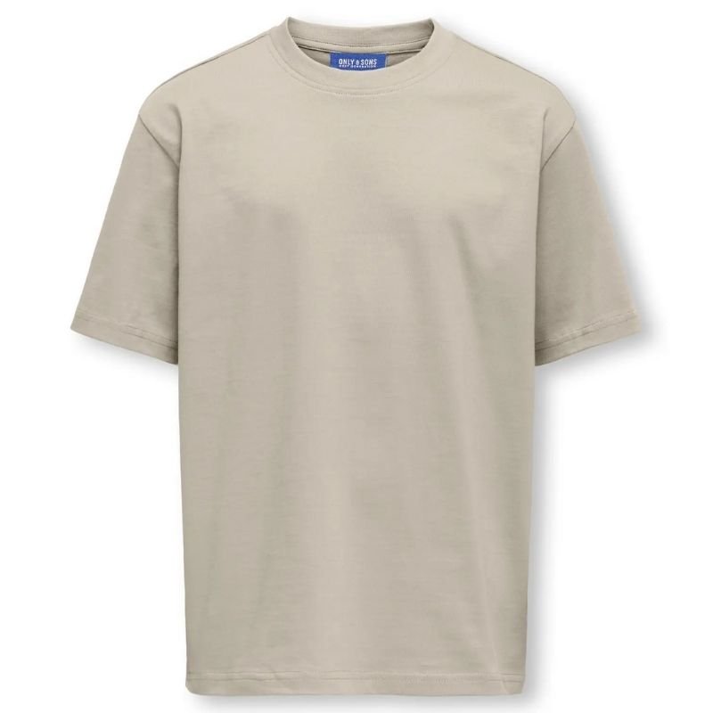 Beige relaxed fit t-shirt Fred - Capuchon Fashion