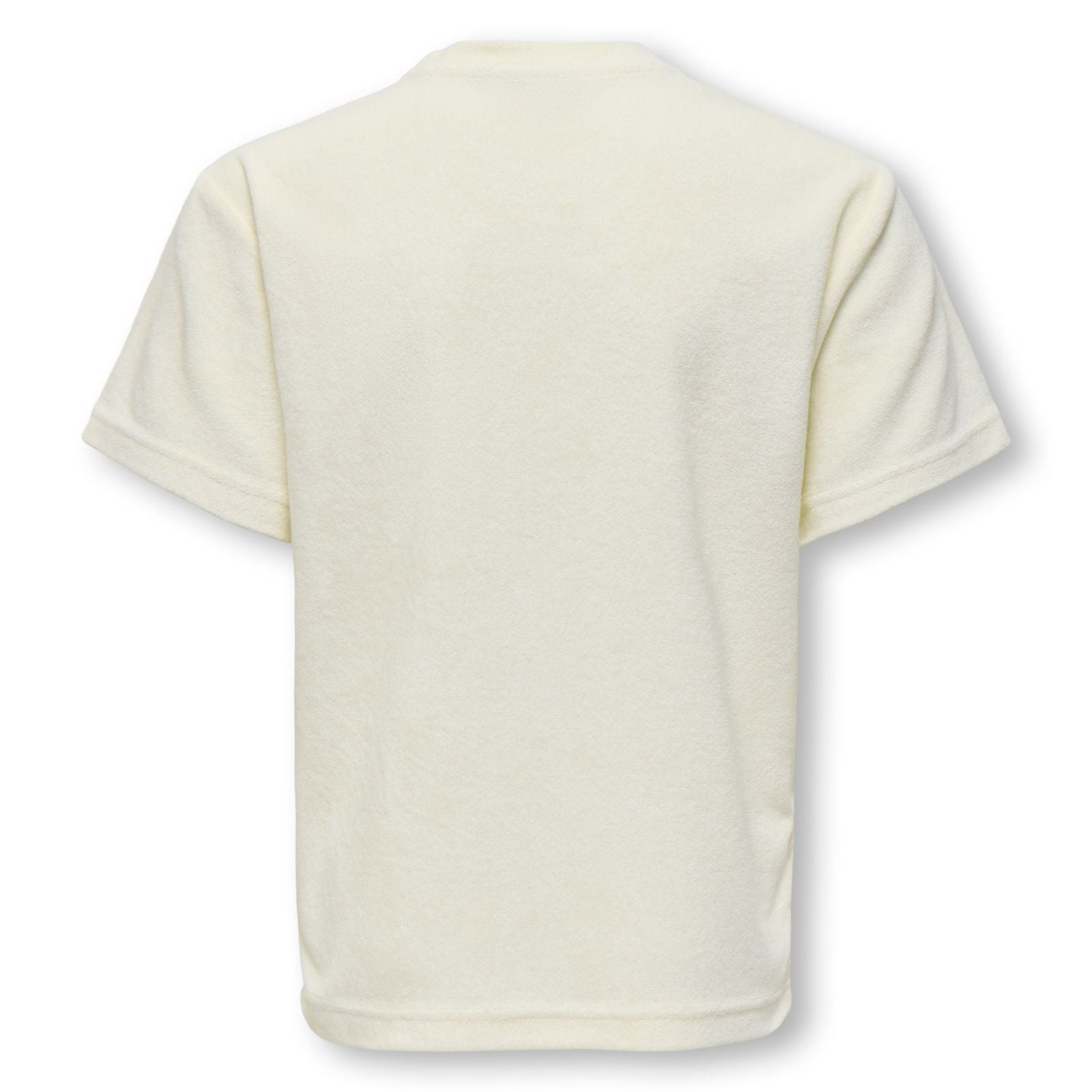 Beige relaxed fit t-shirt Tellas - Capuchon Fashion