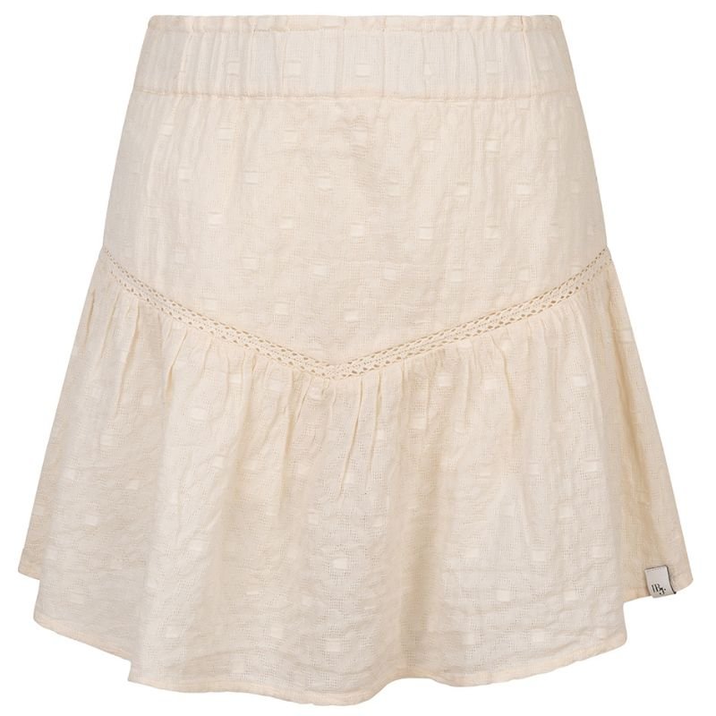 Beige rok Lace Ruffle - Capuchon Fashion