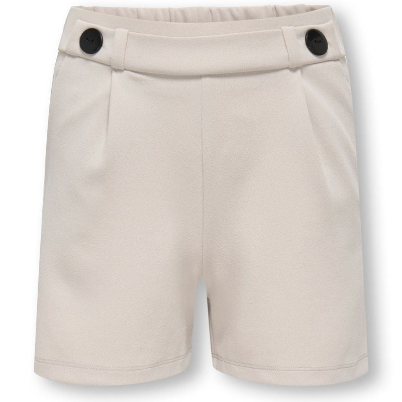 Beige straight fit short Geggo Life - Capuchon Fashion