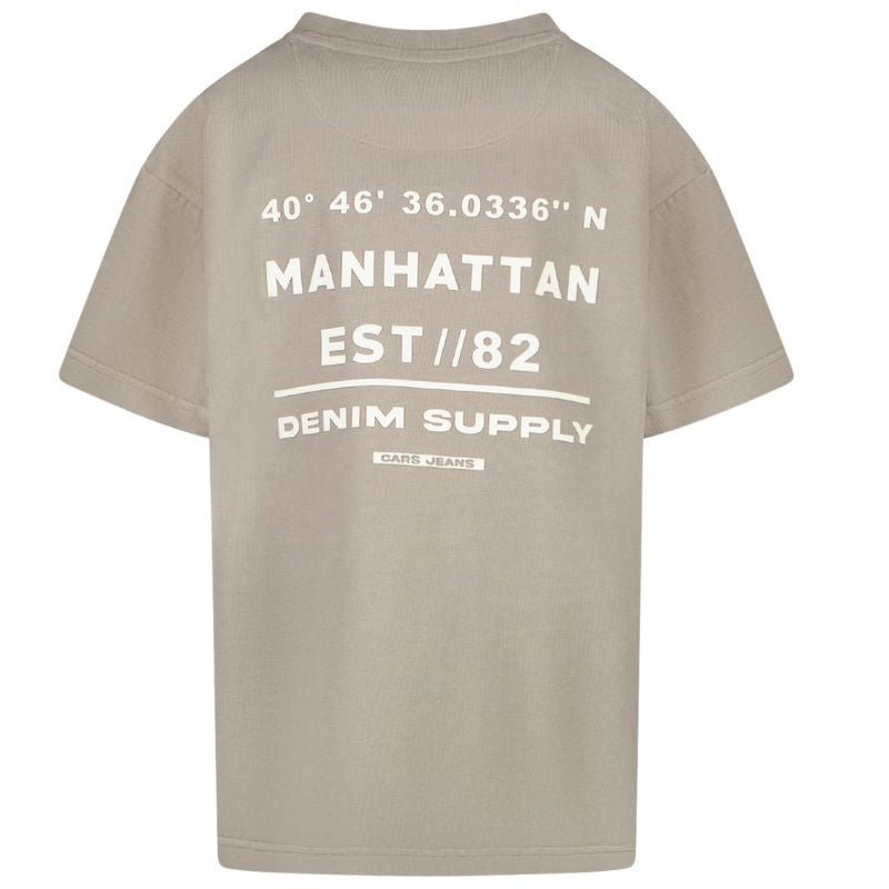 Beige t-shirt Central - Capuchon Fashion