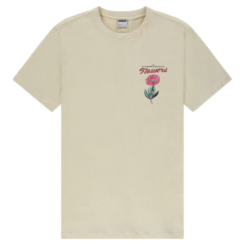 Beige t-shirt Illustrated - Capuchon Fashion