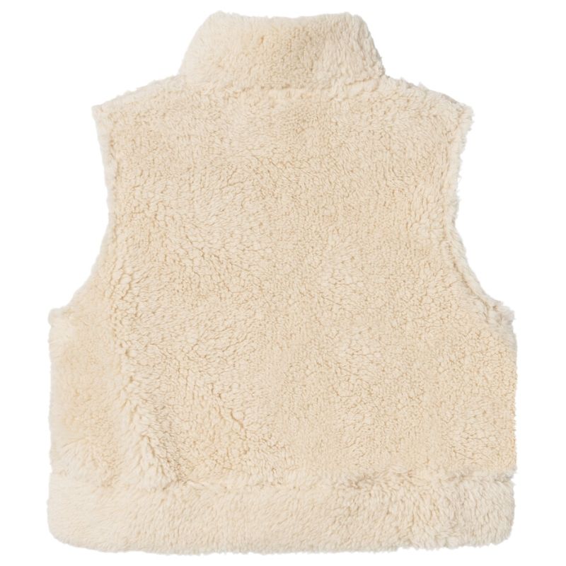 Beige teddy gilet Nenny - Capuchon Fashion