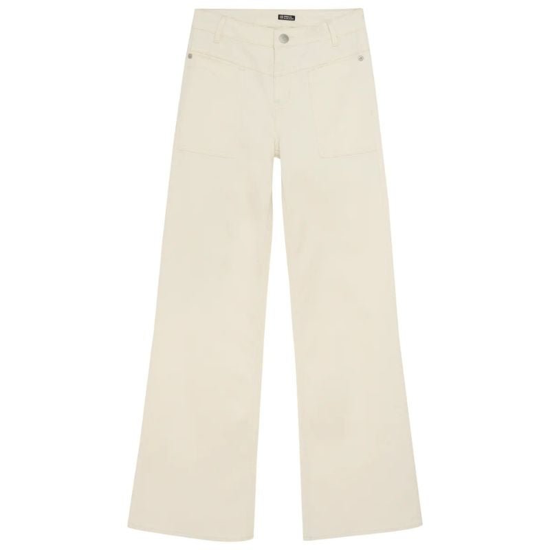 Beige Worker Wide Fit jeans - Capuchon Fashion