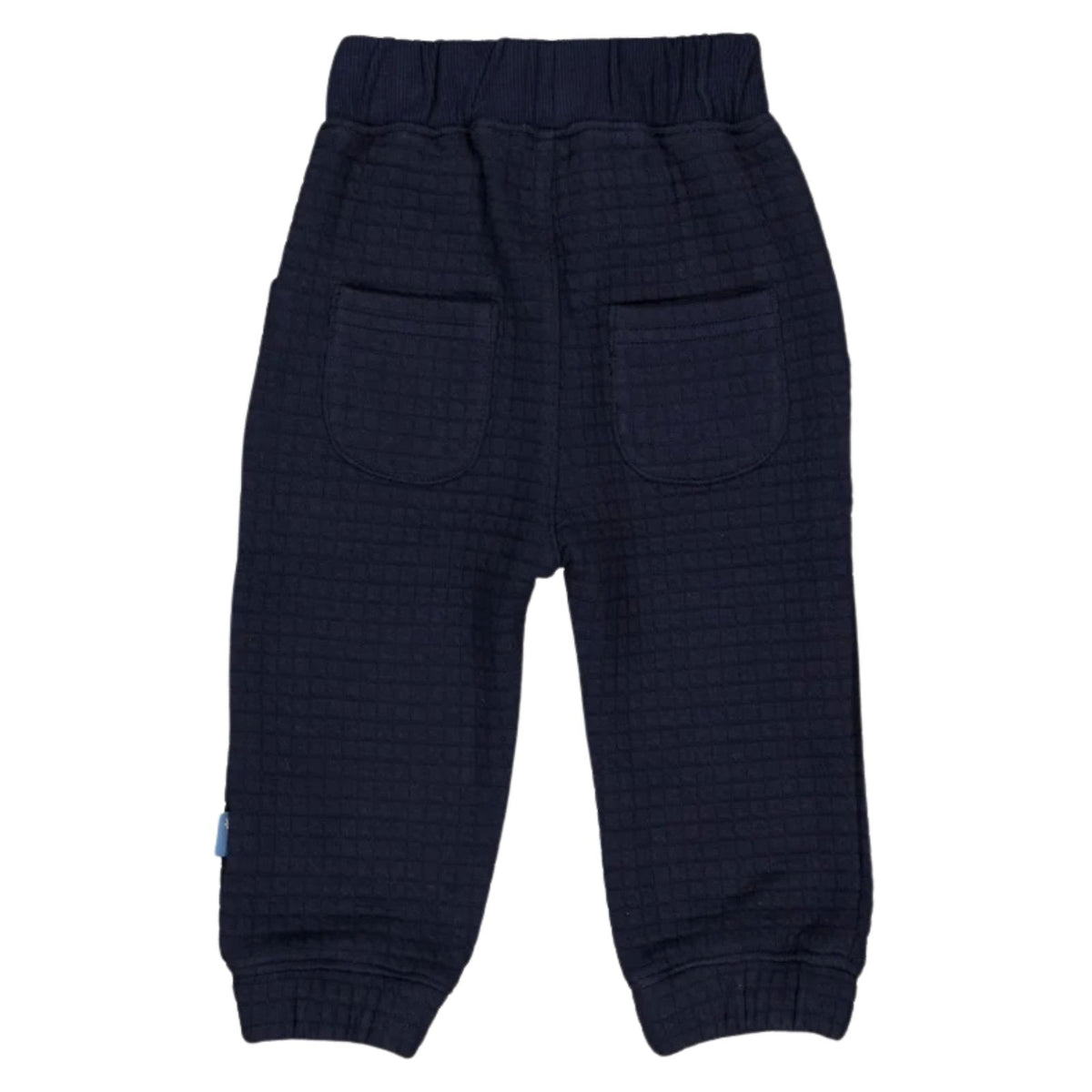 Donkerblauw wafel broekje Arend