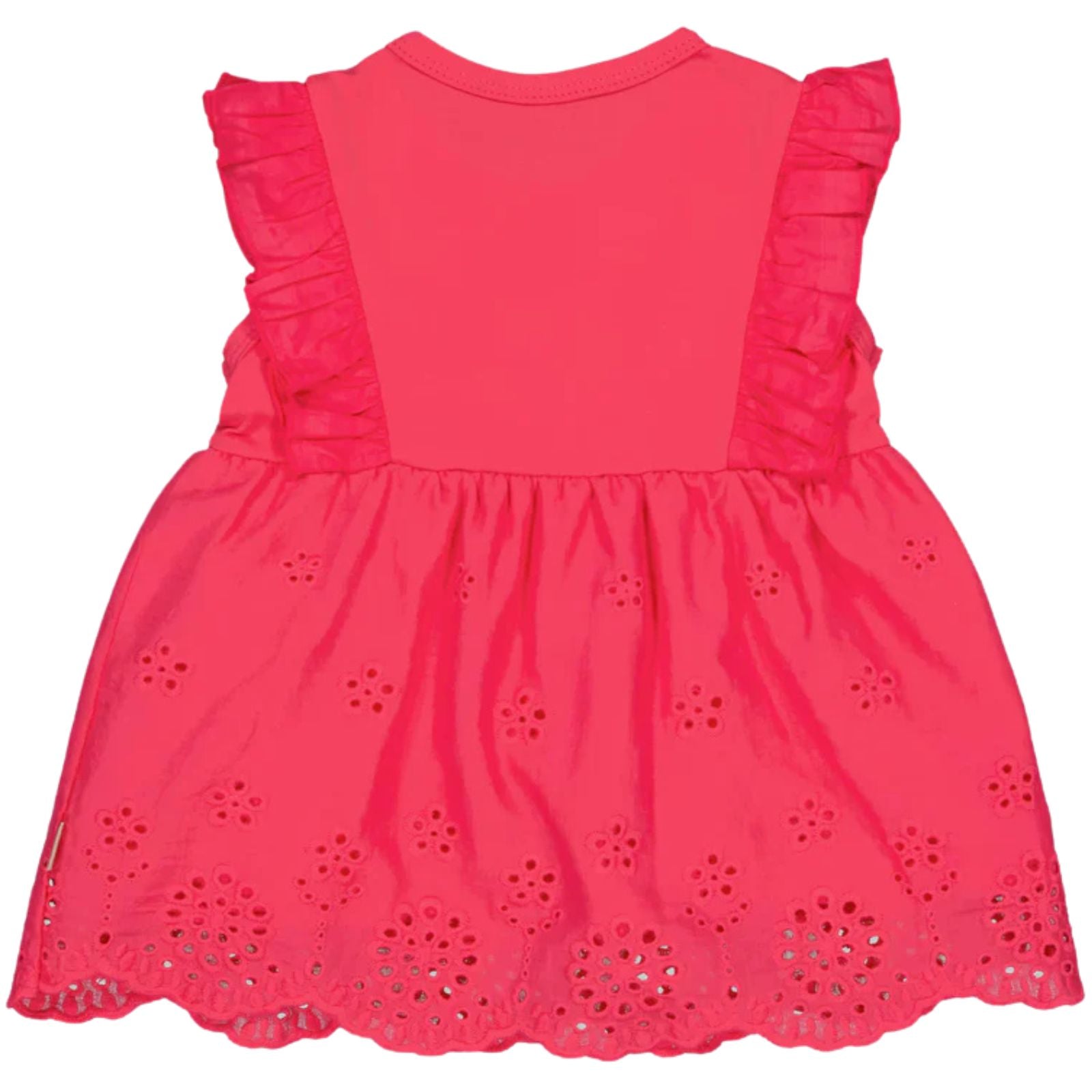 Roze jurkje Woven Embroidery 261108