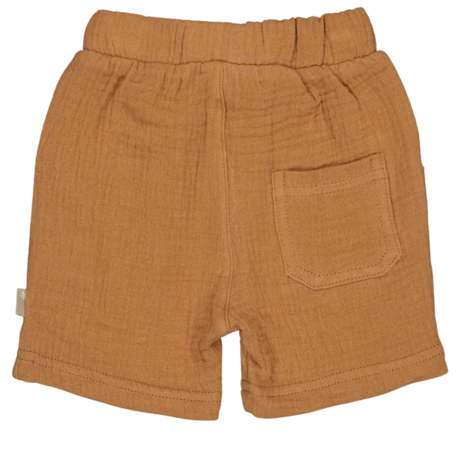 Amber bruine short Muslin 261086