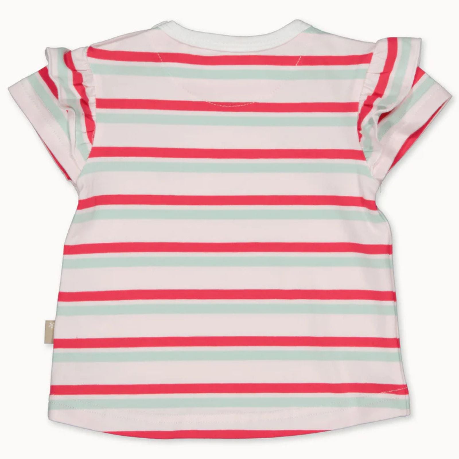 Mintgroen gestreept t-shirt Striped 261104