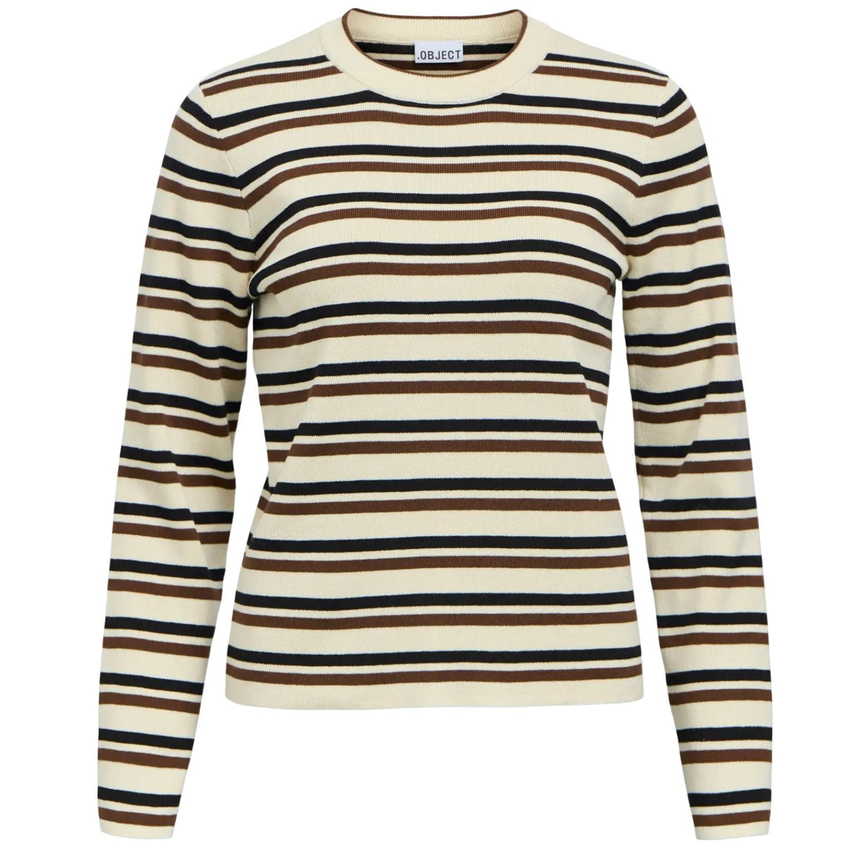 Birch gestreepte knit pullover Ester - Capuchon Fashion